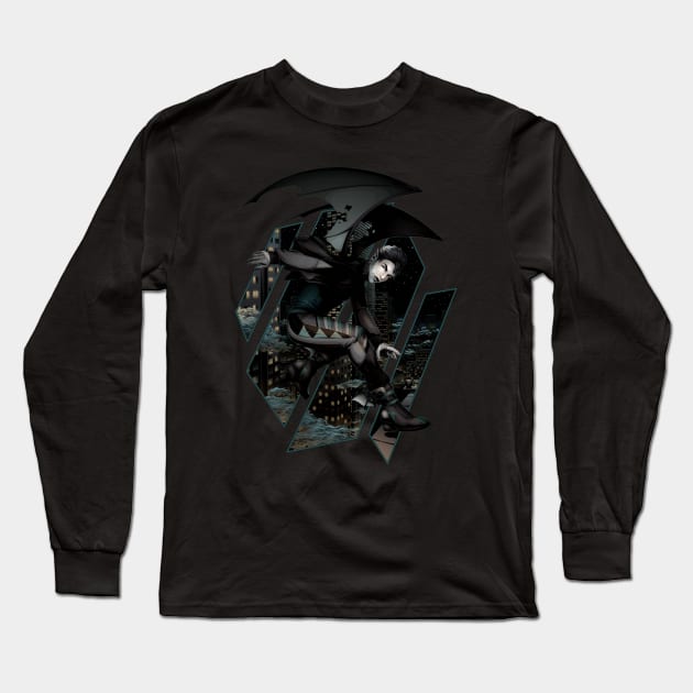 Night Life Long Sleeve T-Shirt by redappletees